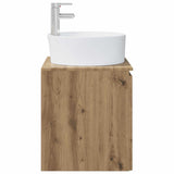 Wall-Mounted Sink Vanity Artisan Oak 49.5 x 44.5 x 65 cm 890441
