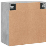 Wall Cabinet Concrete Grey 60x31x60 cm Engineered Wood 829952