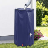 Water Tank with Tap Foldable 380 L PVC 156014