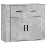 Sideboards 3 pcs Concrete Grey Engineered Wood 3185419