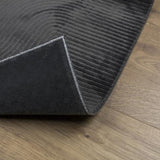 Rug IZA Short Pile Scandinavian Look Anthracite 200x280 cm 375431