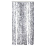 Insect Curtain White and Grey 100x220 cm Chenille 284281