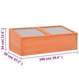 Greenhouse Wood 100x50x34 cm 170647
