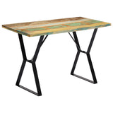 Dining Table 120x60x76 cm Solid Reclaimed Wood 247950