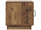 Bedside Table 2 pcs Old Wood 43 x 34.5 x 47 cm Engineered Wood 895272