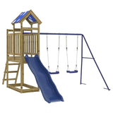 Outdoor Playset Impregnated Wood Pine 3279081