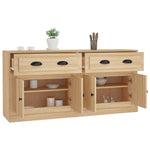 Sideboards 2 pcs Sonoma Oak Engineered Wood 3185266