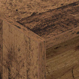 Record Cabinet Old Wood 78.5 x 35 x 45 cm Engineered Wood 891078