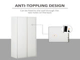 Cool Rolled Steel Tall Office Lockable Filing 2 Doors 4 Internal Adjustable Shelves Bookcase T3398P340945