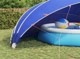 Pool Dome 592 x 590 x 275 cm 185T polyester with PU coating 42001132