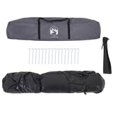 Family Tent Cabin 7-Person Grey and Orange Quick Release 4004218