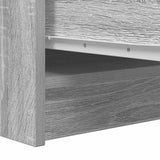 Sideboard Grey Sonoma 29.5x34x76 cm Engineered Wood 861639