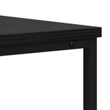 Console Table Black Oak 100 x 40 x 75 cm Engineered Wood 882229