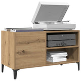 Record Cabinet Artisan Oak 84.5x38x48 cm Engineered Wood 857166