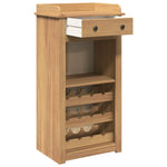 ZNTS Wine Cabinet Panama 57x40x111.5 cm Solid Wood Pine 4016390