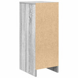 Sideboard Grey Sonoma 29.5x34x76 cm Engineered Wood 861639