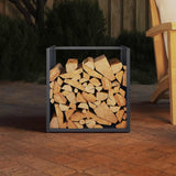 Firewood Rack Anthracite 40x40x40 cm Cold-rolled steel 864239