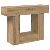 Console Table Artisan Oak 101 x 30 x 74 cm Engineered Wood 899952