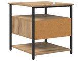 Bedside Cabinet with Drawer 2 pcs Artisan Oak 40 x 42 x 56 cm 881877