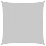 Sun Shade Sail Light Grey 4.5x4.5 m 100% Polyester Oxford 4000404