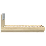 Bed Frame without Mattress Sonoma Oak 90x190 cm Single 3209970