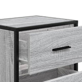 Bedside Cabinets 2 pcs Grey Sonoma 40x31x50 cm Engineered Wood 848681