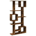 Book Cabinet Smoked Oak 92x29x188 cm Engineered Wood 3310320