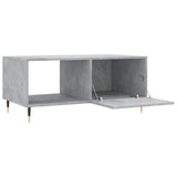 Coffee Table Concrete Grey 90x50x40 cm Engineered Wood 829192
