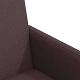 Dining Chairs 2 pcs Dark brown 57 x 66 x 94 cm Fabric 42017811