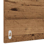Bathroom Furniture Set 3 pcs Old wood and White Engineered wood 3393510