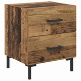 Bedside Cabinet Old Wood 40 x 35 x 47.5 cm Engineered Wood 882013