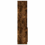 Highboard Smoked Oak 92x33x140 cm Engineered Wood 3309613