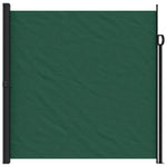 ZNTS Retractable Side Awning Dark Green 200x300 cm 4004365