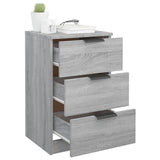 Bedside Cabinet Grey Sonoma 40x36x65 cm 817053