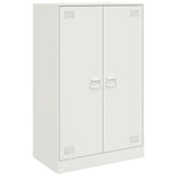 Sideboard White 67x39x107 cm Steel 841666