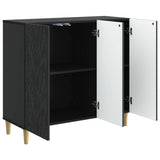 Sideboard Black 89 x 34.5 x 80 cm Engineered Wood 895106