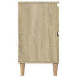 Sink Cabinet Sonoma Oak 80x33x60 cm Engineered Wood 849665