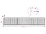 Gabion with 3.5 mm Wire and 5x5 cm Mesh 300x30x50 cm 3462216