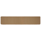 Area Rugs Light Brown 80 x 400 cm Jute 42010780
