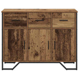 Sideboard with Drawer Old Wood 97 x 32.5 x 74.5 cm 868776