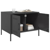 Coffee Table Black 68x50x50.5 cm Steel 843030