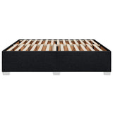 Bed Frame without Mattress Black Super King Fabric 3284511