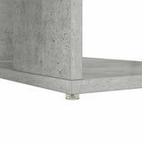 Desk Concrete Grey 130 x 50.5 x 75 cm Engineered Wood 869501