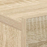 800313 Floating Nightstands 2 pcs Sonoma Oak 40x30x15 cm Engineered Wood