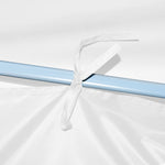 Folding Pop-up Party Tent with 8 Sidewalls 3x9 m White 48874