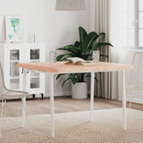 Table Top 90x90x4 cm Square Solid Wood Beech 355965