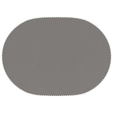 Table Cloth 5 pcs Oval Light Grey 160 x 220 cm 42040521