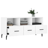 TV Cabinet White 102x36x50 cm Engineered Wood 829052