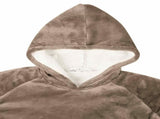 Blanket Hoodie Camel M Fleece and Flannel 42017187
