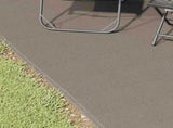 Tent Carpet Folding Manual Light Grey 400 x 300 cm Polyethylene 42000197